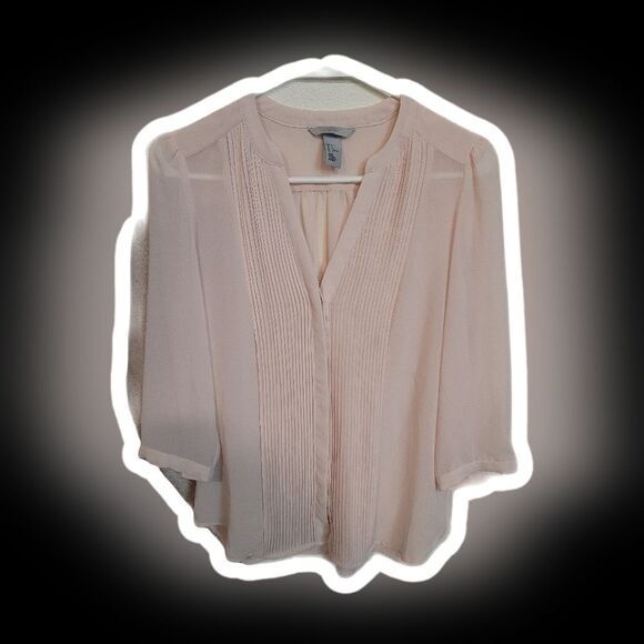 H&M Light Pink Blouse - Picture 1 of 2